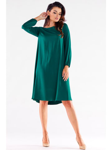Awama Kleid in Dunkelgrün