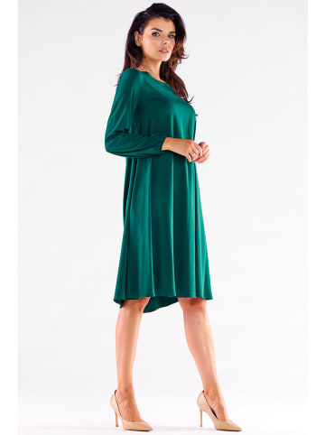 Awama Kleid in Dunkelgrün