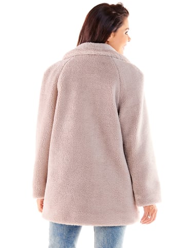 Awama Teddymantel in Beige