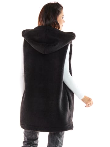 Awama Teddyweste in Schwarz