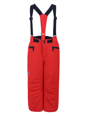 Color Kids Spodnie narciarskie w kolorze czerwonym