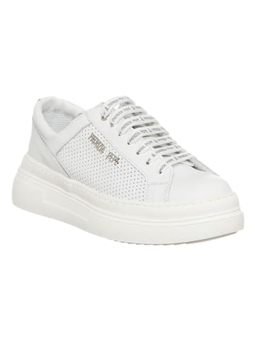 Patrizia Pepe Leren sneakers wit