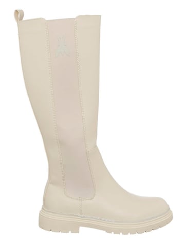 Patrizia Pepe Stiefel in Creme