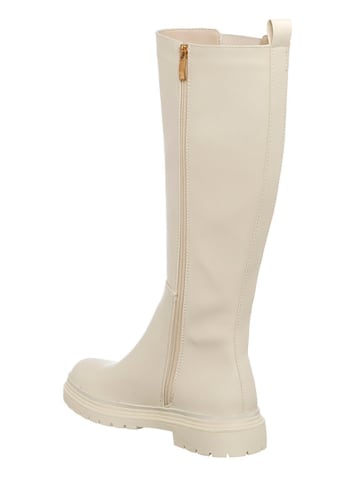 Patrizia Pepe Stiefel in Creme