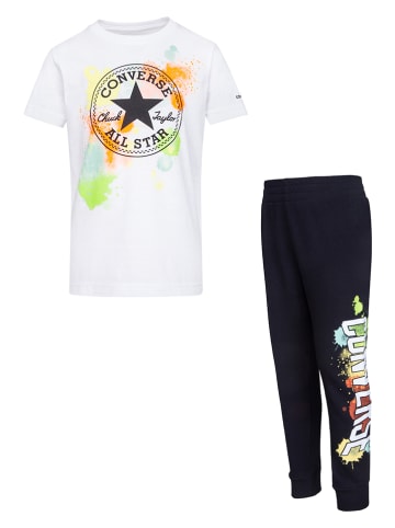 Converse 2-delige outfit zwart/wit