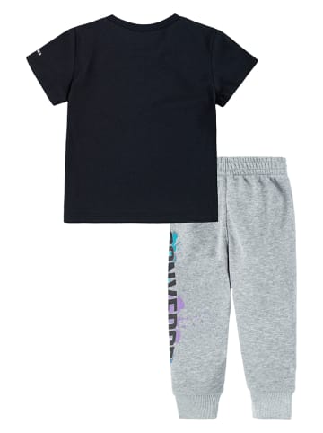 Converse 2tlg. Outfit in Schwarz/ Grau