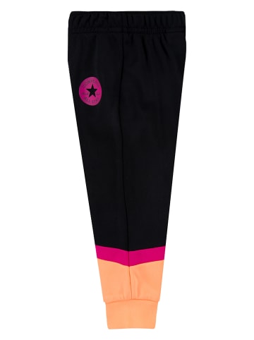 Converse 2-delige outfit zwart/roze