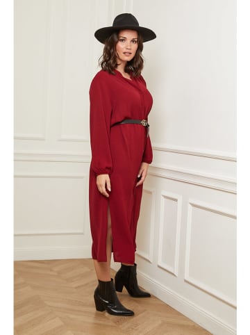 Curvy Lady Kleid in Rot