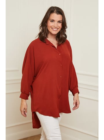 Curvy Lady Blouse roestrood
