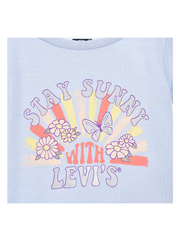Levi's Kids 2tlg. Set: Shirt und Stirnband in Hellblau