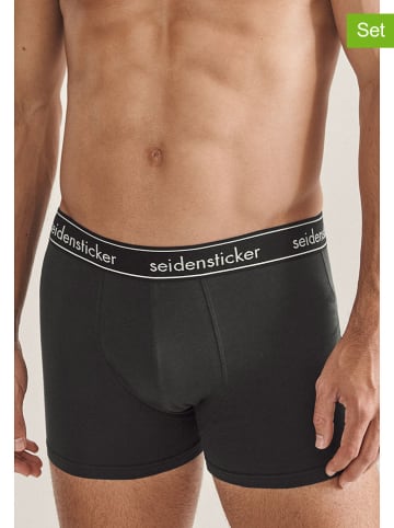 Seidensticker 3-delige set: boxershorts zwart