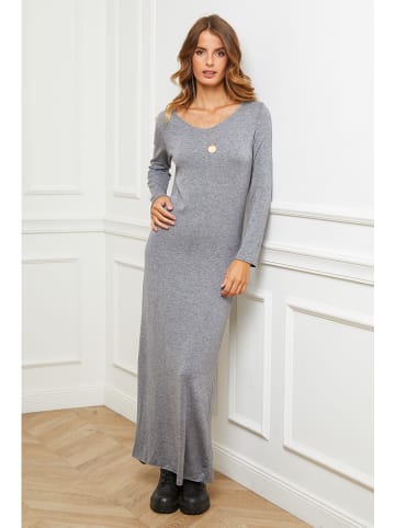 Joséfine Strickkleid "Abalone" in Grau