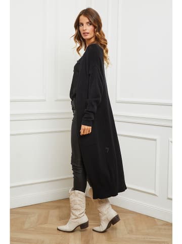 Joséfine Longcardigan "Acor" in Schwarz