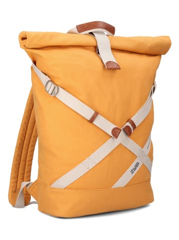 Zwei Plecak "Yoga" w kolorze żółtym - 42 x 45 x 17 cm