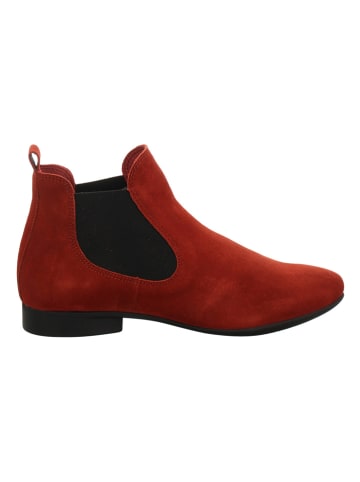 Think! Leder-Chelsea-Boots "Guad 2" in Rot