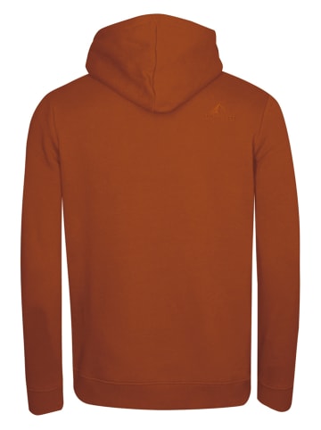 Westfjord Hoodie "Gullfoss" in Hellbraun