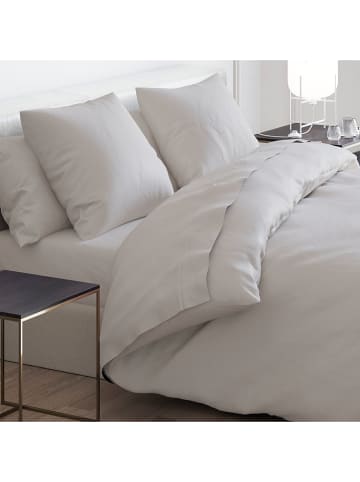 Cacharel Satin-Bettwäsche-Set "Uni" in Taupe