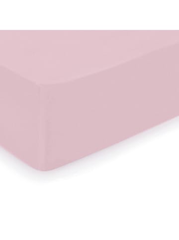 Cacharel textiles Satin-Spannbettlaken "Uni" in Rosa