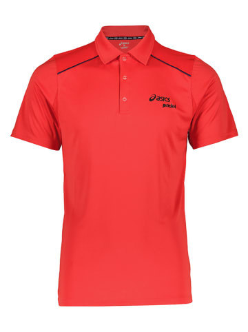 asics Functioneel poloshirt rood