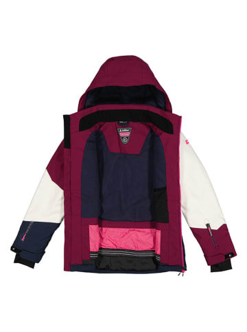 Killtec Ski-/ Snowboardjacke in Bordeaux/ Dunkelblau