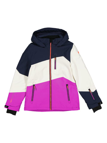 Killtec Kurtka narciarska w kolorze różowo-granatowym