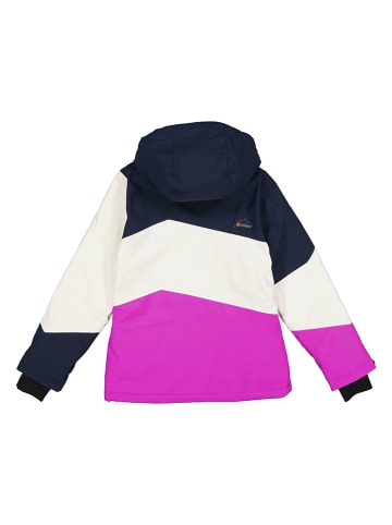 Killtec Ski-/ Snowboardjacke in Pink/ Dunkelblau