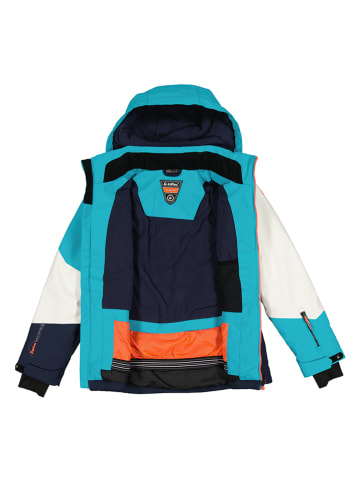 Killtec Ski-/ Snowboardjacke in Türkis/ Dunkelblau