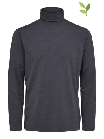 SELECTED HOMME Koszulka w kolorze antracytowym