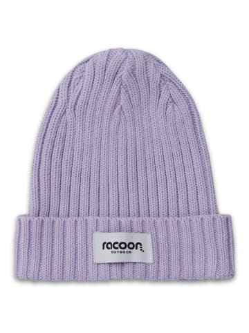 racoon Czapka beanie "Rowan" w kolorze fioletowym