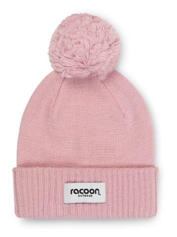 racoon Woll-Mütze "Bowie" in Rosa