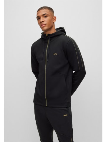 Hugo Boss Sweatjacke in Schwarz