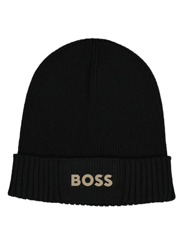 Hugo Boss Czapka beanie w kolorze czarnym