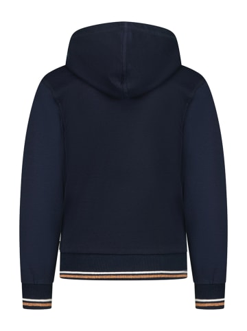 Salt and Pepper Hoodie donkerblauw
