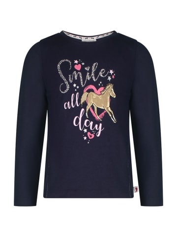 Salt and Pepper Longsleeve donkerblauw