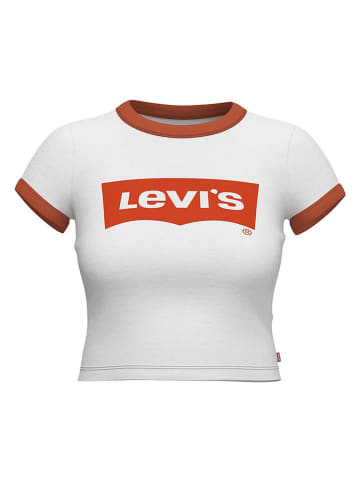 Levi´s Shirt in Weiß/ Rot