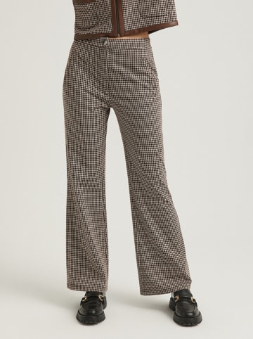 BGN Spodnie w kolorze brązowo-beżowym