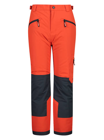 CMP Ski-/ Snowboardhose in Rot/ Schwarz