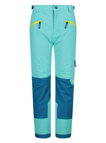 CMP Spodnie narciarskie w kolorze turkusowym