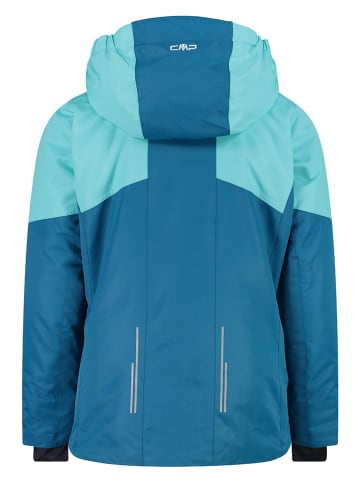 CMP Kurtka narciarska w kolorze błękitno-turkusowym