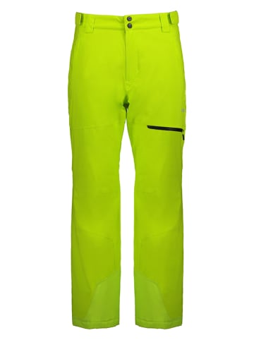 CMP Spodnie narciarskie w kolorze jaskrawozielonym
