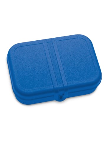 koziol Lunchbox "Pascal L" blauw - (B)23 x (H)6 x (D)16,5 cm