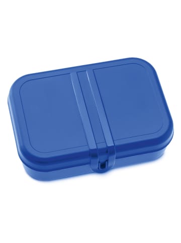 koziol Lunchbox "Pascal L" blauw - (B)23 x (H)6 x (D)16,5 cm