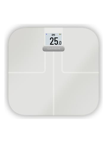Garmin Smart-Waage "Index S2" in Weiß - (B)32 x (H)2,8 x (T)31 cm