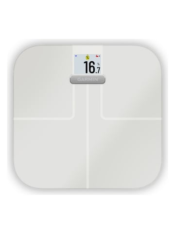 Garmin Smart-Waage "Index S2" in Weiß - (B)32 x (H)2,8 x (T)31 cm