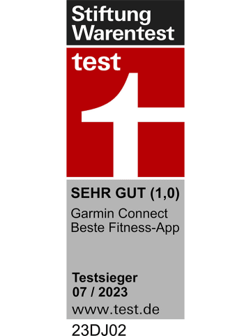 Garmin GPS-Multisport-Smartwatch "fenix® 6 Sapphire Titan" in Grau/ Silber