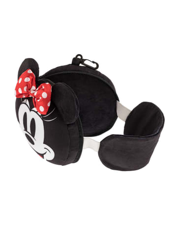 Disney Schlafmaske mit Kissen in Rot/ Schwarz