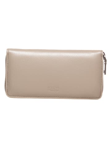 FREDs BRUDER Leder-Geldbörse "Darling Big" in Beige - (B)19 x (H)10 x (T)2,5 cm