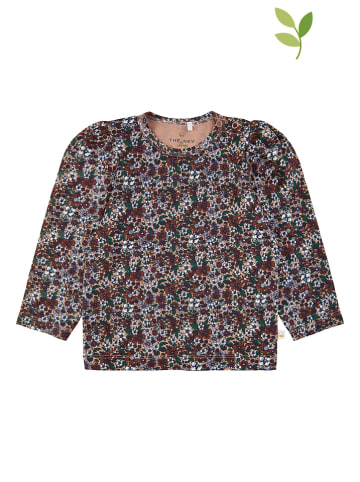 The NEW Longsleeve "Desiree" in Braun/ Lila