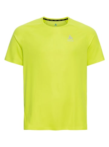 Odlo Koszulka "Essential Chill-Tec" w kolorze żółtym do biegania