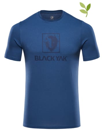 Black Yak Koszulka "Senepol" w kolorze niebieskim